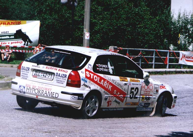Rallysprint Kopná 2002, Zpěvák-Zvonek